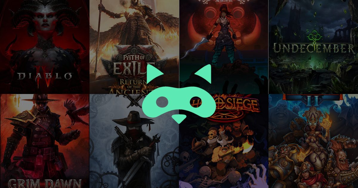 Poster wall for JGigs' Top 20 ARPGs